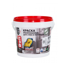 Краска Dali Professional для стен и потолков 0,9 База А